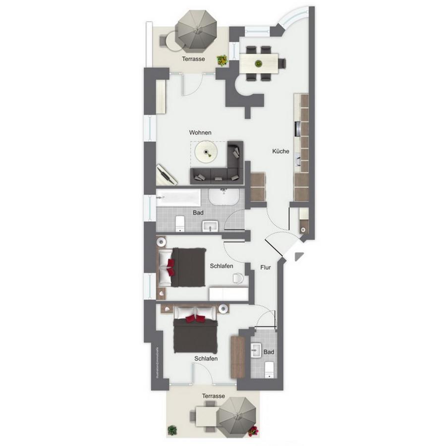 Villa Triton Wohnung 01 Boltenhagen  Exteriör bild